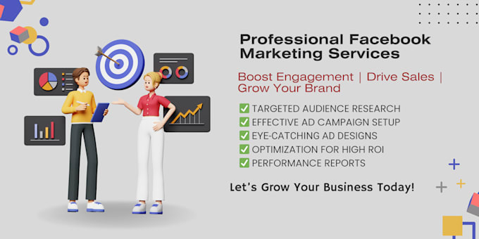 Gig Preview - Provide professional facebook marketing services to boost your business