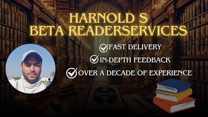 Bestseller - beta reader your book and give you extensive feedback