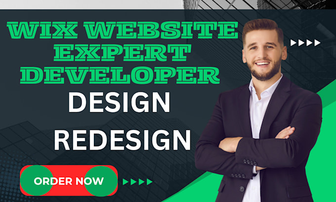 Gig Preview - Be your wix expert wix developer to design or redesign wix website online store