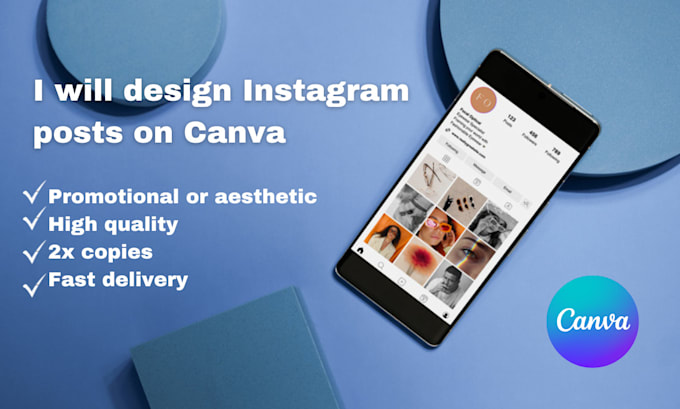 Bestseller - create a promotional or aesthetic instagram post for you