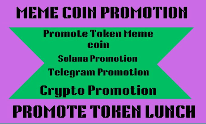 Gig Preview - Do meme coin promotion crypto token coin crypto promotion solana meme coin