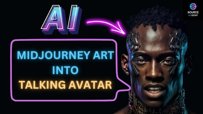 Gig Preview - Create talking avatar with ai voiceover of your script