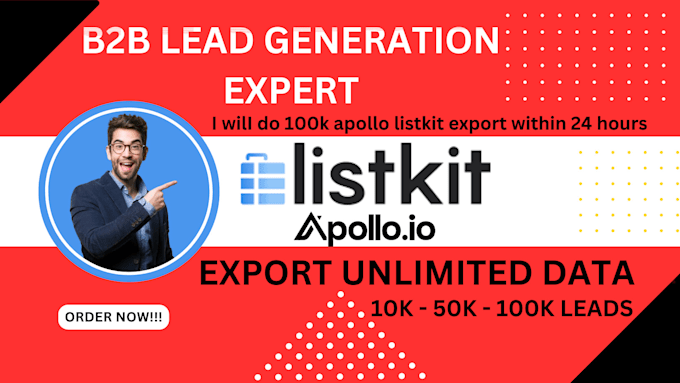 Gig Preview - Set up listkit io for cold email outreach and lead generation