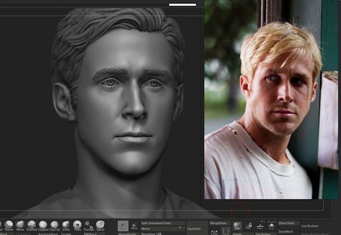 Gig Preview - Do likeness sculpting 3d model for 3d printing