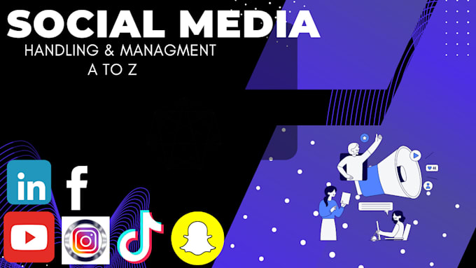 Gig Preview - Be your all social media manager , social media marketing expert