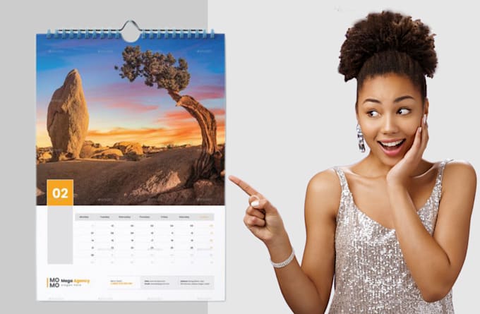 Bestseller - do new year calendar design for your brand