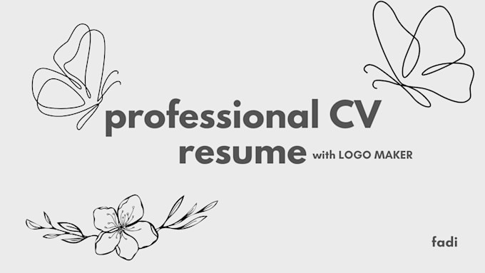 Gig Preview - Do  professional CV resume