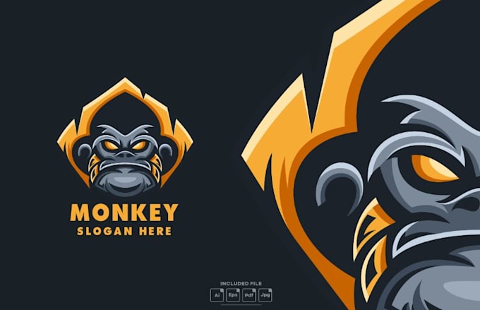 Gig Preview - Do unique sports, mascot, esports and gaming logo