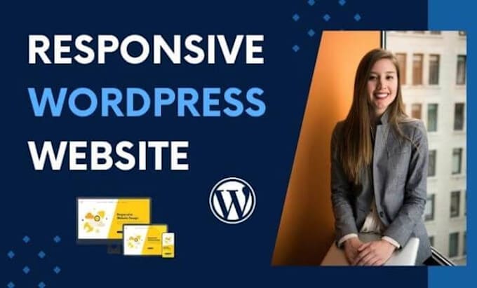 Gig Preview - Develop wordpress website design with responsive web design