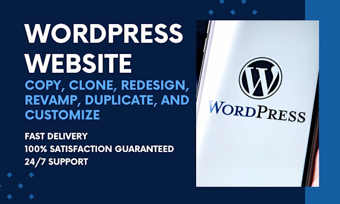 Bestseller - copy, clone, redesign, revamp, duplicate, and customize wordpress website