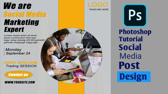 Gig Preview - Provide professional social media post design services