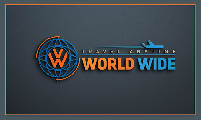 Bestseller - draw vacation tourism travel agency logo