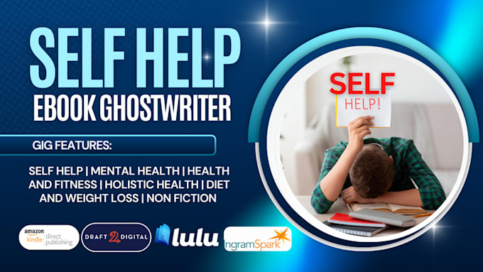 Gig Preview - Be self help ebook writer, christian ebook, ghostwriter, non fiction ebook