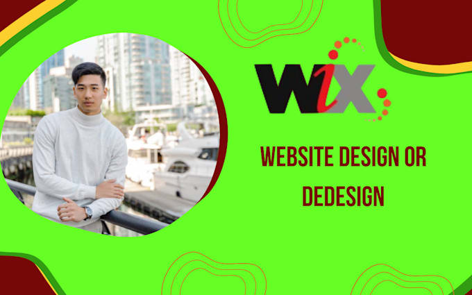 Gig Preview - Design on wix wix website design wix e commerce wix redesign