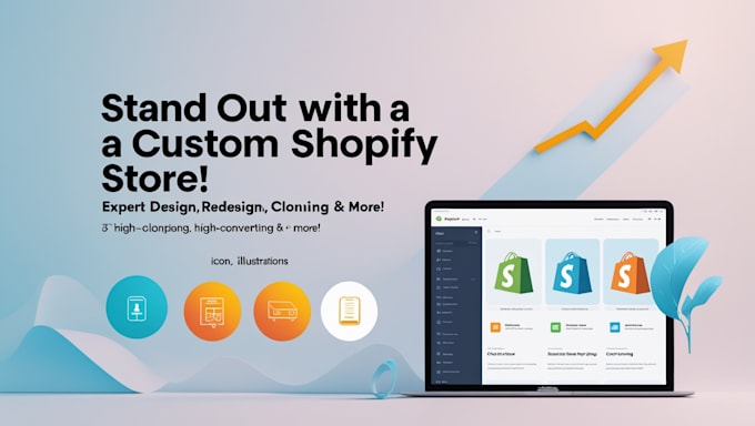 Gig Preview - Design, redesign, or duplicate your shopify store for a seamless look