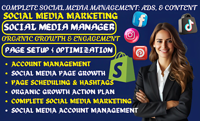 Bestseller - be your social media marketing manager, ads expert, and content creator