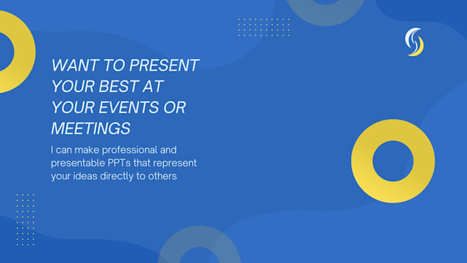 Gig Preview - Create proffesional powerpoint slides for meetings