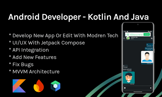 Bestseller - develop ,edit, fix bugs in kotlin jetpack compose android apps