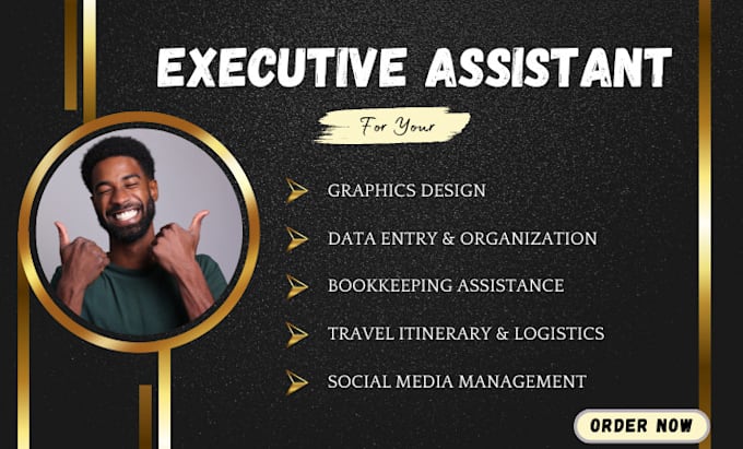 Gig Preview - Be your virtual executive assistant administrative assistant