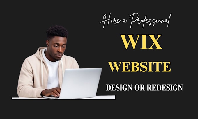 Gig Preview - Design wix website, revamp wix website, ecommerce wix website, wix landing page