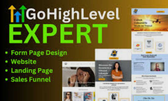 Gig Preview - Be your expert gohighlevel website, go high level automation, shopify chatbot