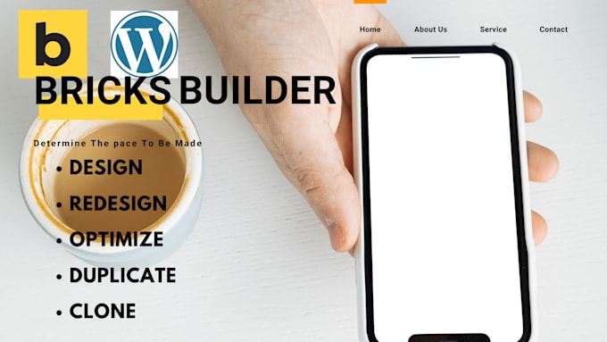 Gig Preview - Design redesign clone or duplicate wordpress website with bricks builder