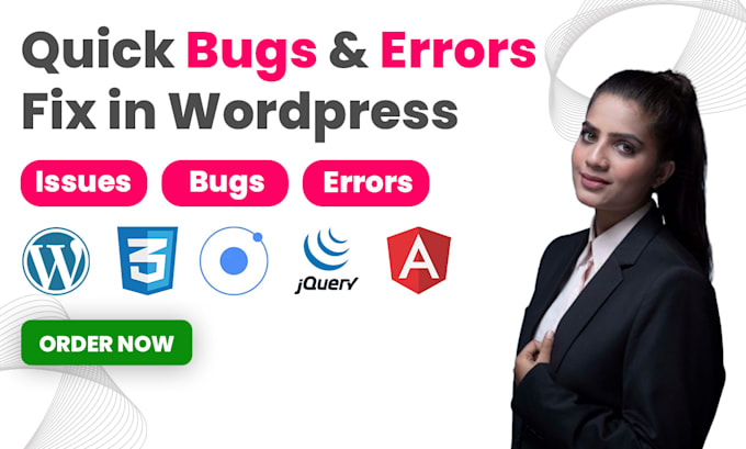 Gig Preview - Fix wordpress, CSS, HTML, jquery, and PHP errors