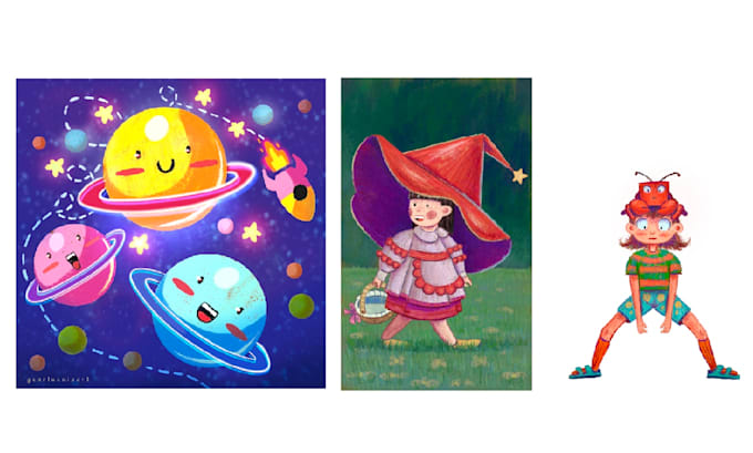 Gig Preview - Create illustrations for children