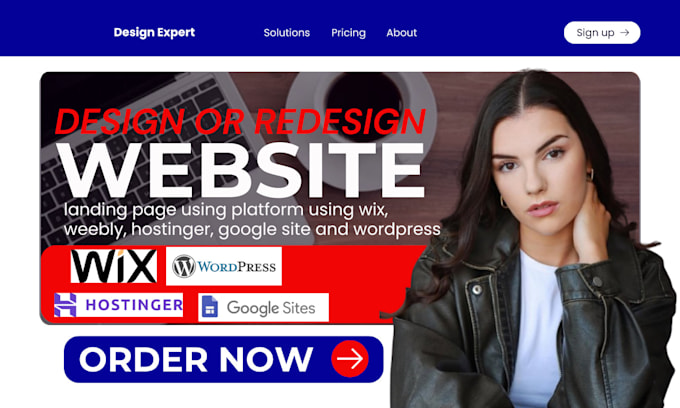 Gig Preview - Convert clone timeless wix weely website hostinger website google site wordpress