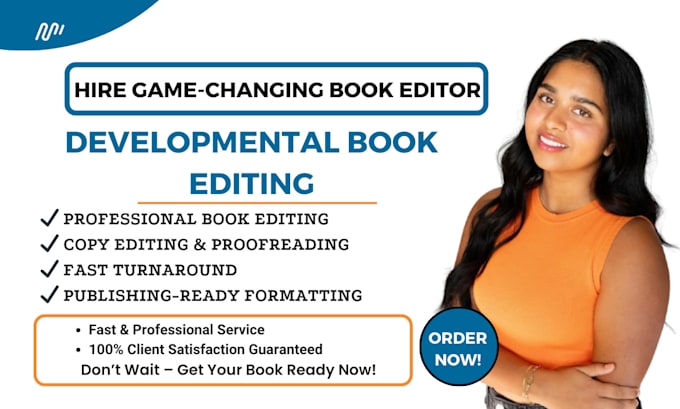 Gig Preview - Be your developmental book editor christian book non fiction memoir copy editor