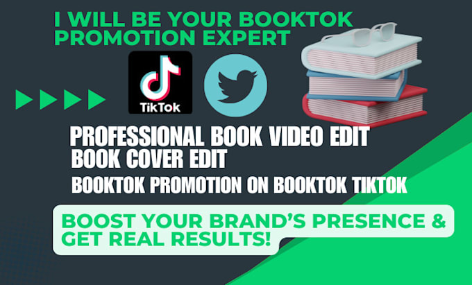 Gig Preview - Booktok promotion booktok video and optimization