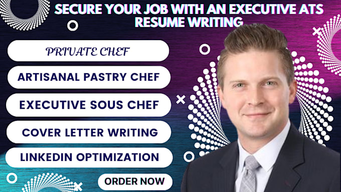 Gig Preview - Craft a professional CV or resume for superyacht, cruise ship, or culinary role