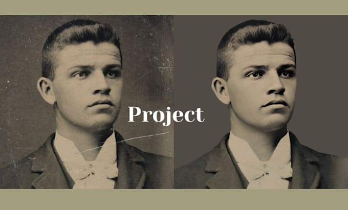 Gig Preview - Restore and repair your old photographs