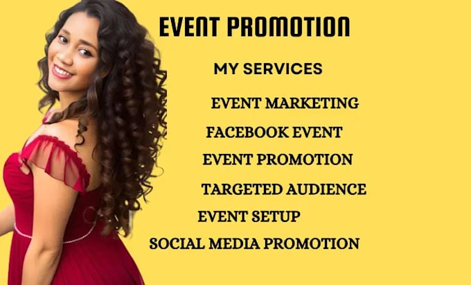 Gig Preview - Promote eventbrite, ticket booking, conference, webinar, event marketing