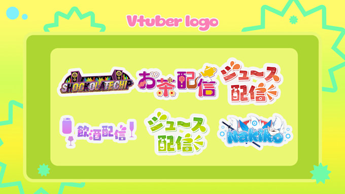 Gig Preview - Create custom vtuber logo for twitch