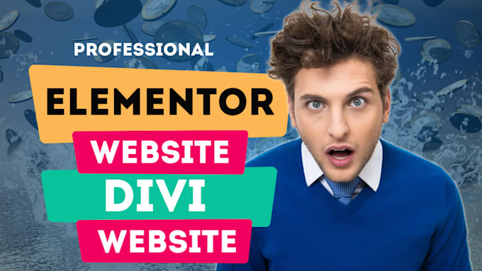 Gig Preview - Be your divi elementor expert  with divi elementor builder for wordpress website