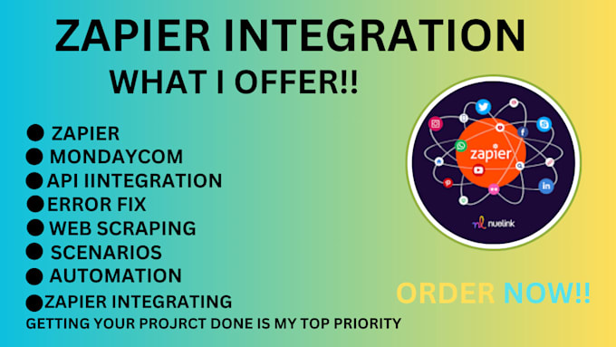 Bestseller - completely setup zapier automation and integration mondaycom automation