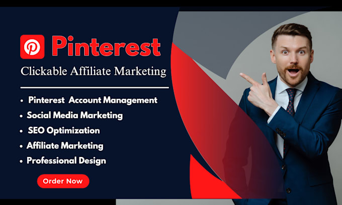 Gig Preview - Do best clickable pinterest affiliate marketing