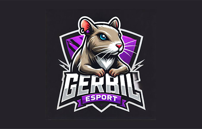 Gig Preview - Do awesome gerbil esport mascot logo in just two days