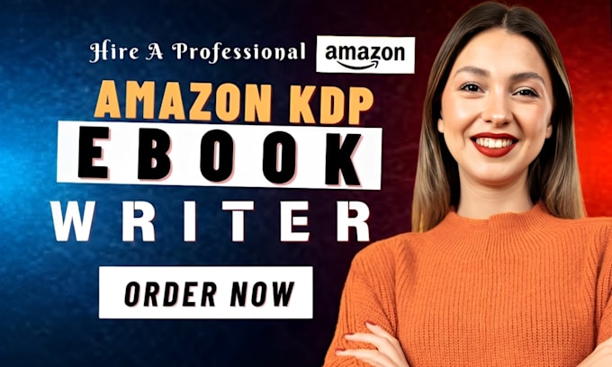 Gig Preview - Do amazon kdp ebook writing as an ebook ghostwriter ebook writer kindle  book