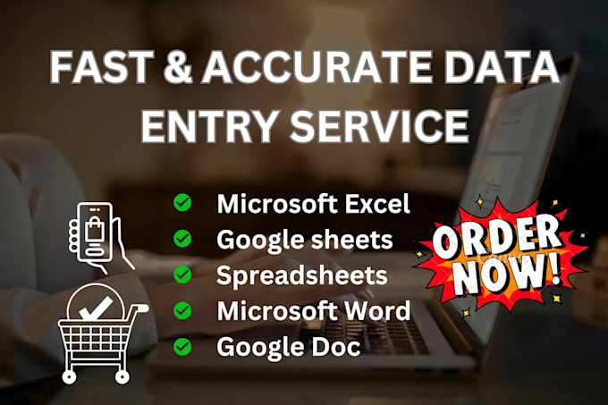 Bestseller - do fast and accurate data entry services