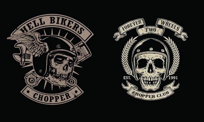 Bestseller - make custom skull motorcycle logo