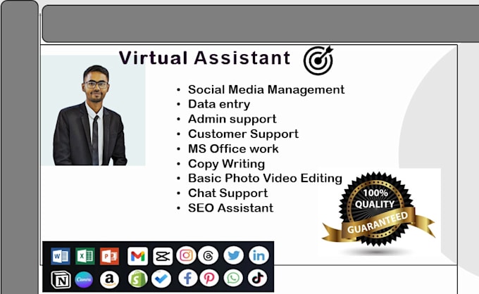 Bestseller - provide virtual assistance and administrative support