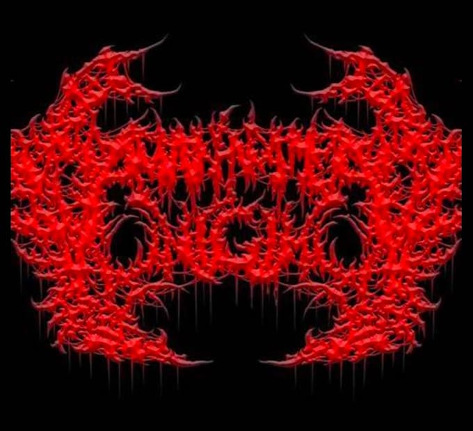 Gig Preview - Death metal logo, metalcore,deathcore, for band, brands, clothing