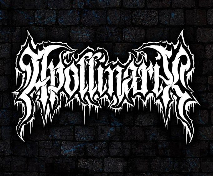 Gig Preview - Design you a brutal death metal, slamming, deathcore logo