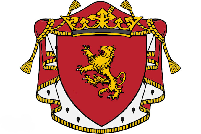 Bestseller - custom heraldic coat of arms design