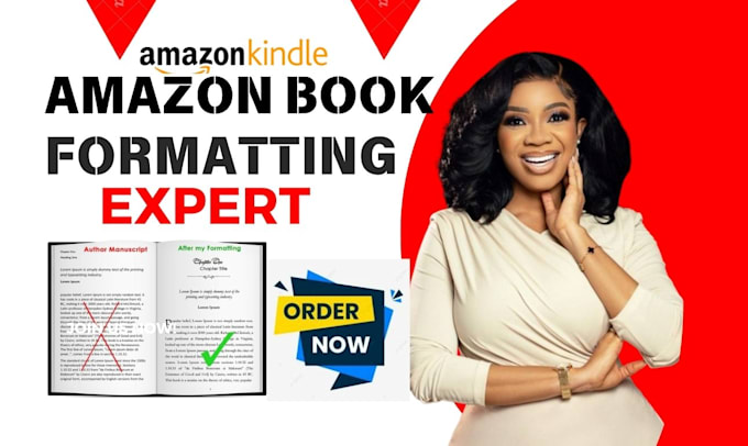 Gig Preview - Amazon KDP book formatting, amazon KDP publishing, amazon KDP book formatting