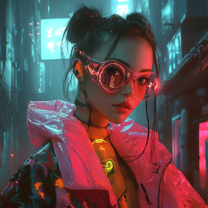 Bestseller - create stunning cyberpunk and otherworldly art for your projects