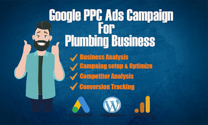 Gig Preview - Do google PPC ads for the plumbing business