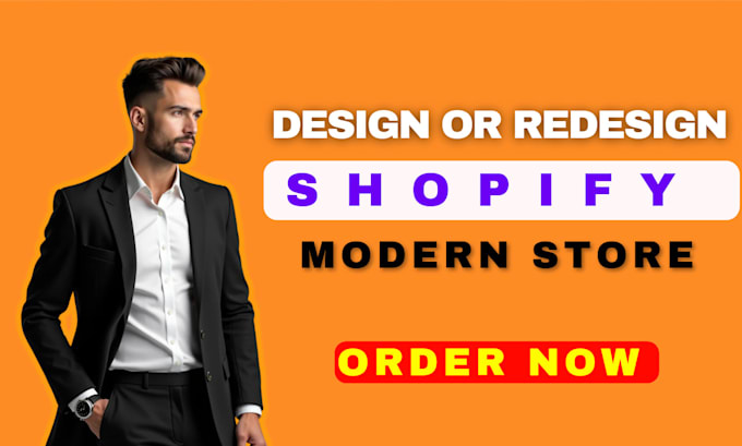 Gig Preview - Shopify store design and redesign with paid theme